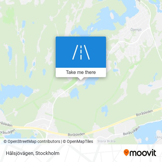 Hålsjövägen map