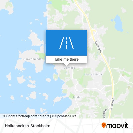 Holkebacken map