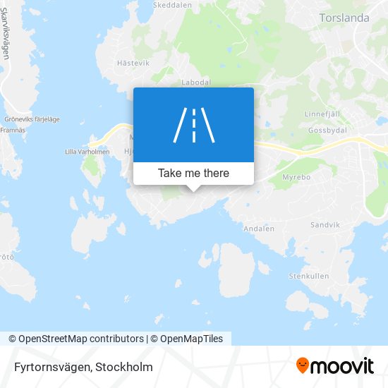 Fyrtornsvägen map