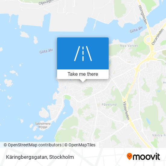 Käringbergsgatan map