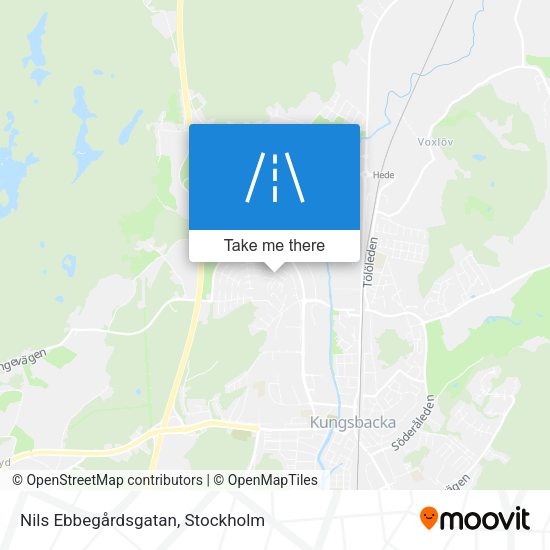 Nils Ebbegårdsgatan map