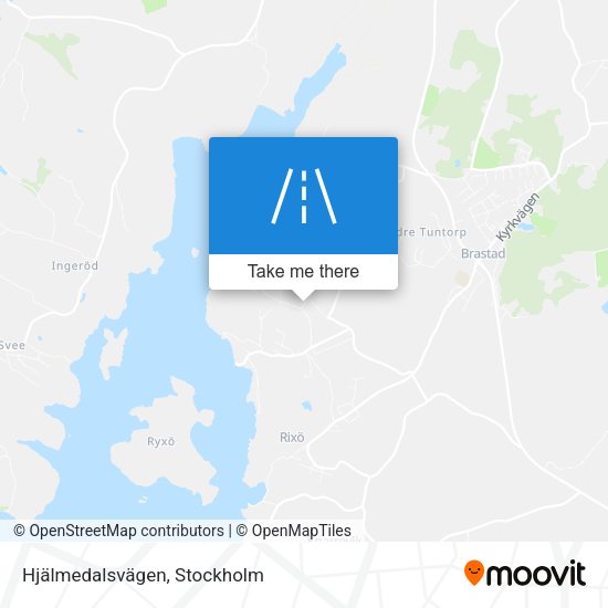 Hjälmedalsvägen map