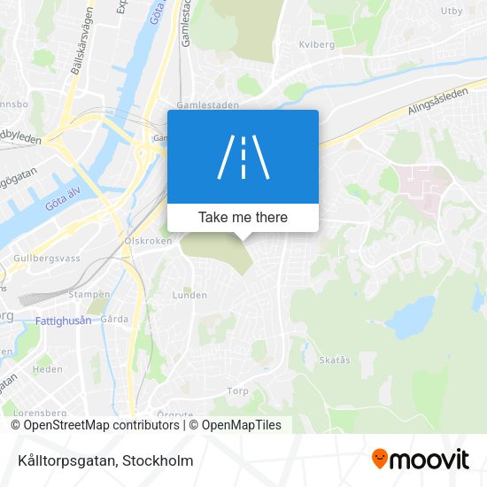 Kålltorpsgatan map
