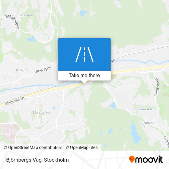 Björnbergs Väg map