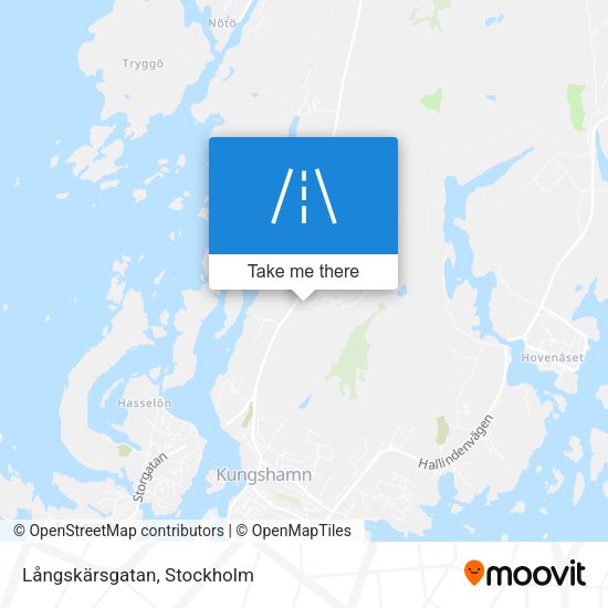 Långskärsgatan map
