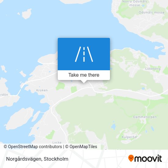 Norgårdsvägen map