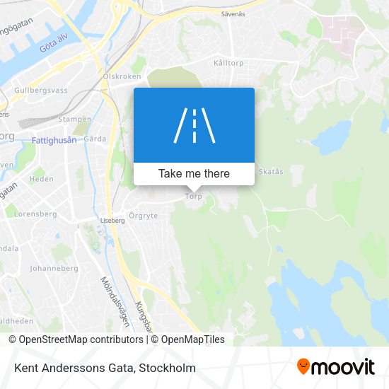 Kent Anderssons Gata map