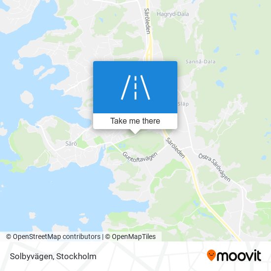 Solbyvägen map