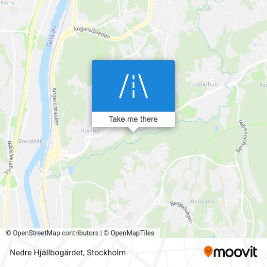 Nedre Hjällbogärdet map
