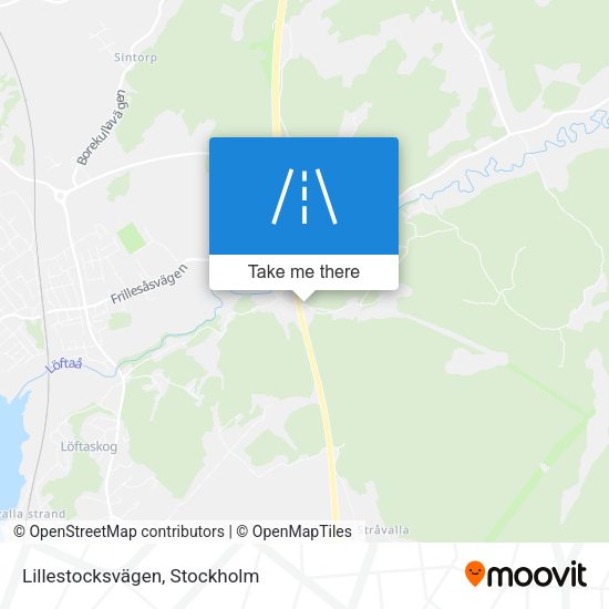 Lillestocksvägen map