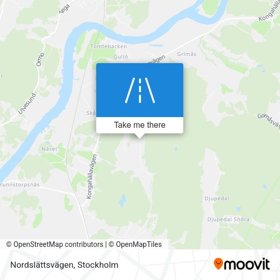 Nordslättsvägen map