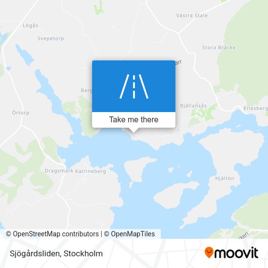 Sjögårdsliden map