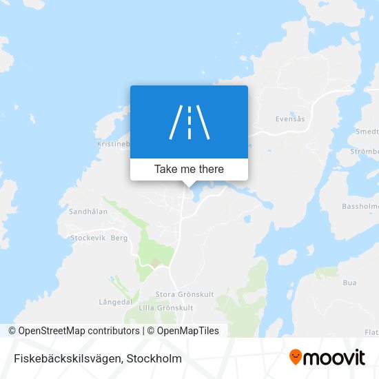 Fiskebäckskilsvägen map