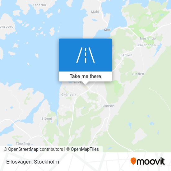 Ellösvägen map