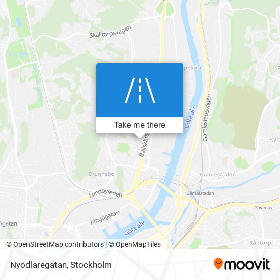 Nyodlaregatan map