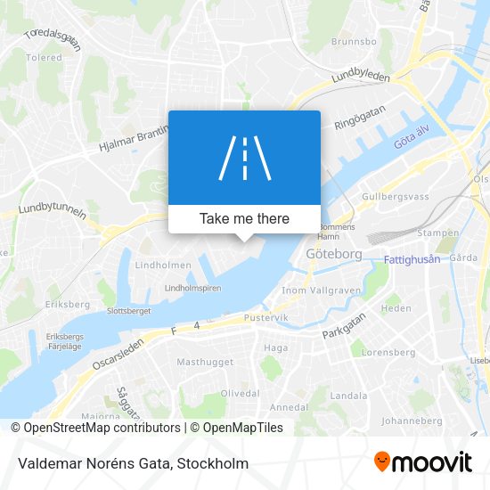 Valdemar Noréns Gata map