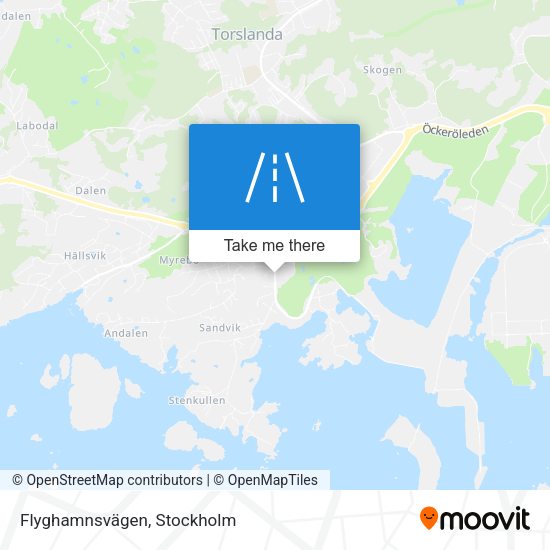 Flyghamnsvägen map