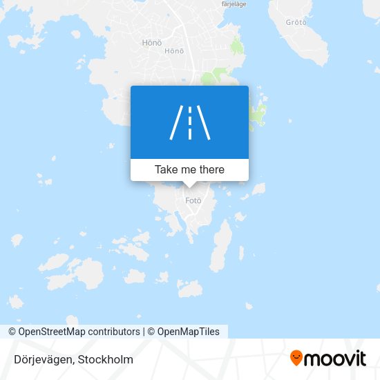 Dörjevägen map