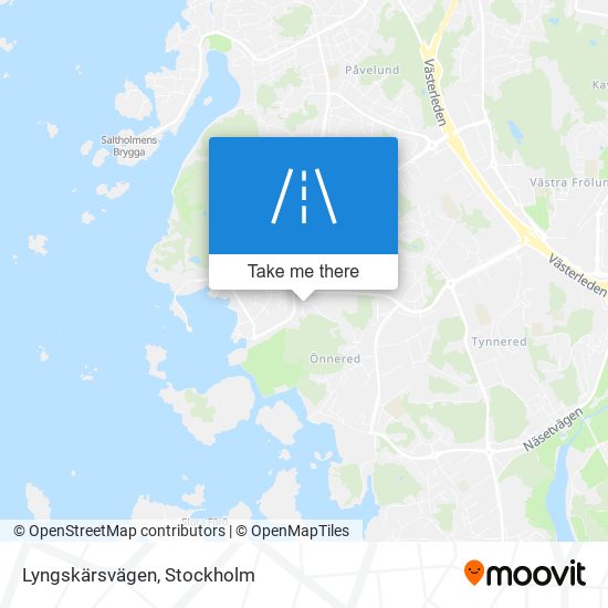 Lyngskärsvägen map