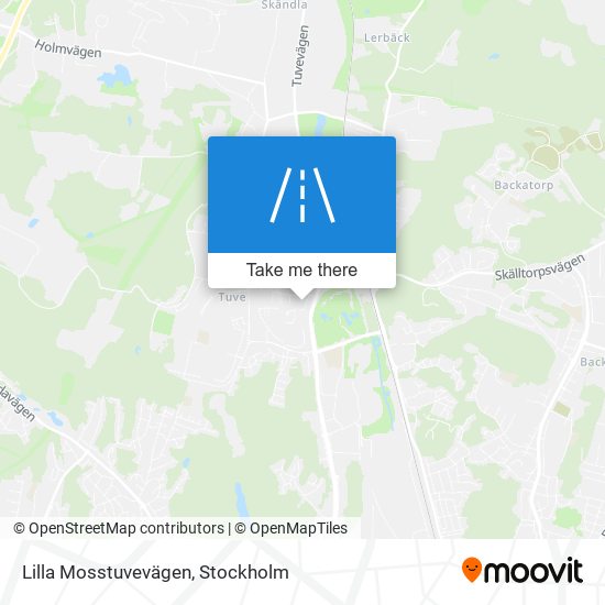 Lilla Mosstuvevägen map