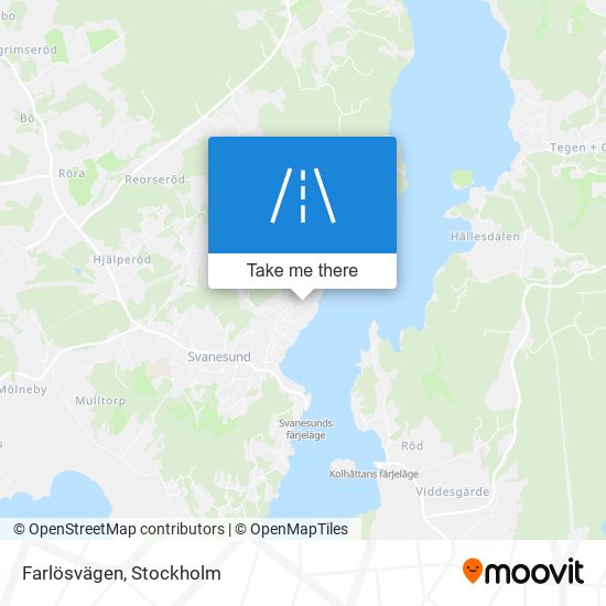 Farlösvägen map