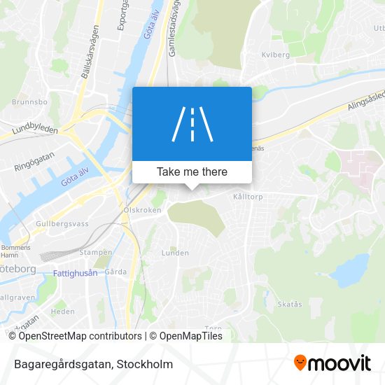 Bagaregårdsgatan map