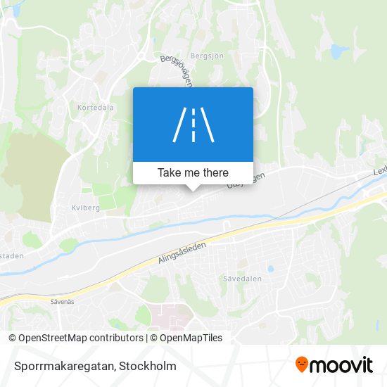 Sporrmakaregatan map