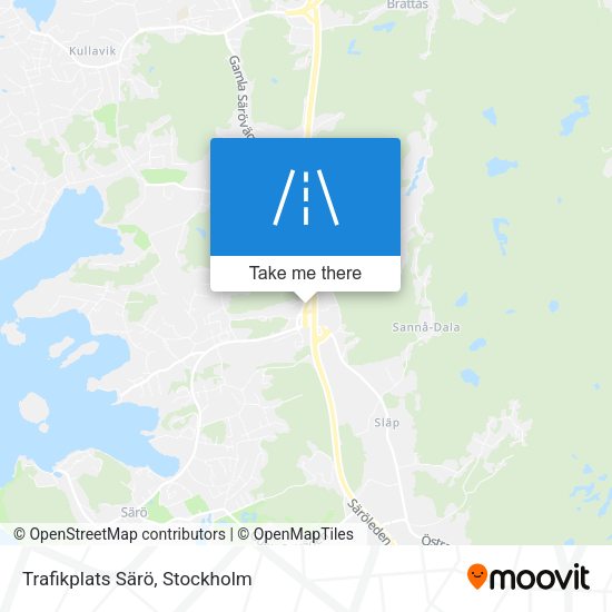 Trafikplats Särö map