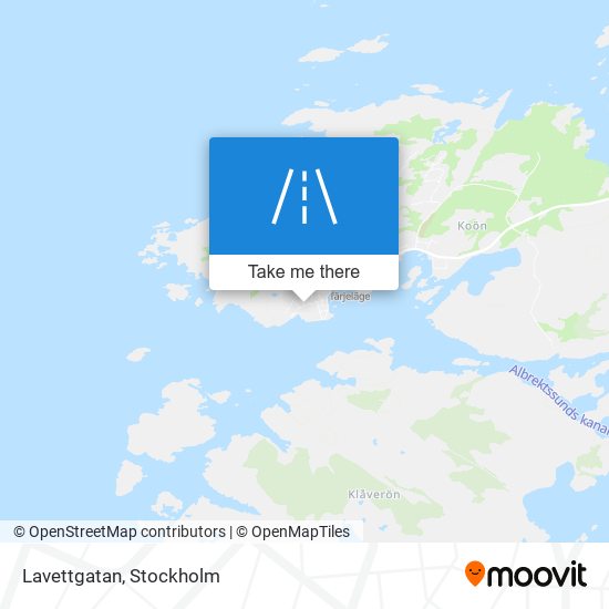 Lavettgatan map