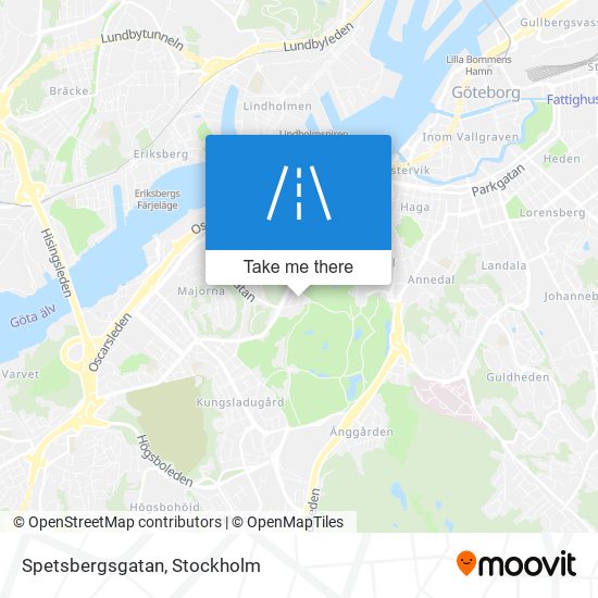 Spetsbergsgatan map