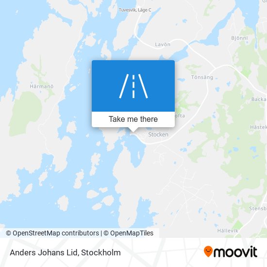 Anders Johans Lid map