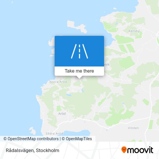 Rådalsvägen map