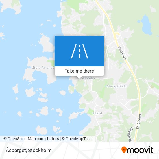 Åsberget map