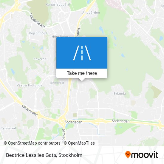 Beatrice Lesslies Gata map