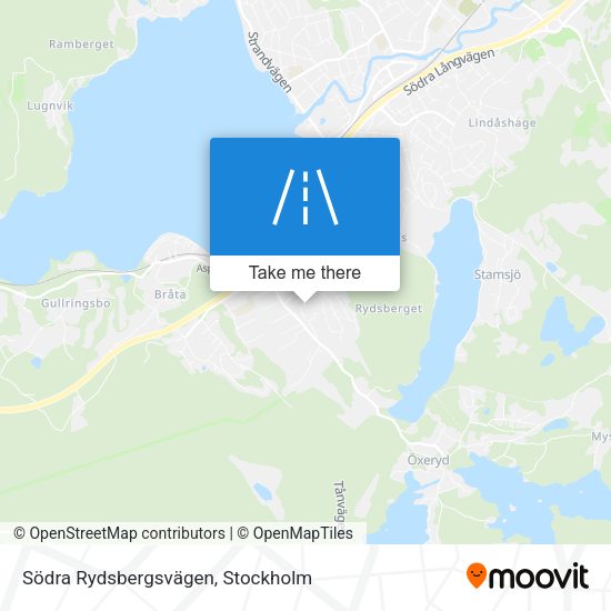 Södra Rydsbergsvägen map