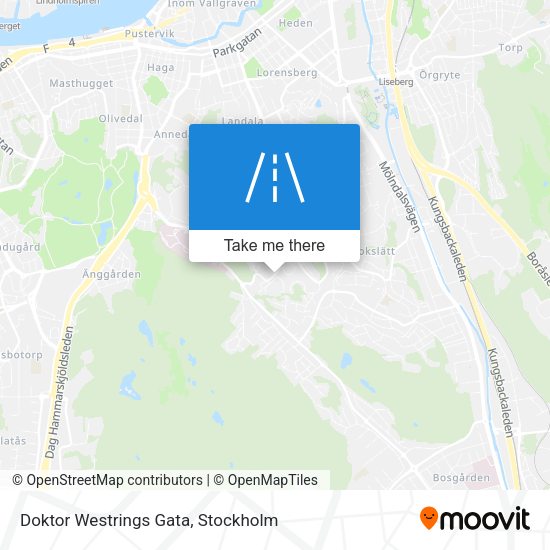Doktor Westrings Gata map