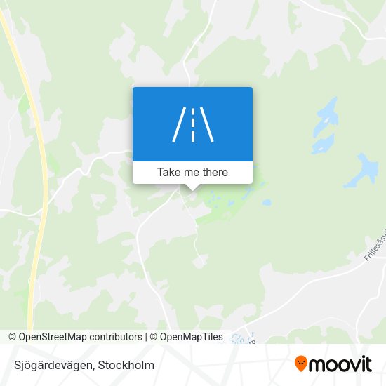 Sjögärdevägen map