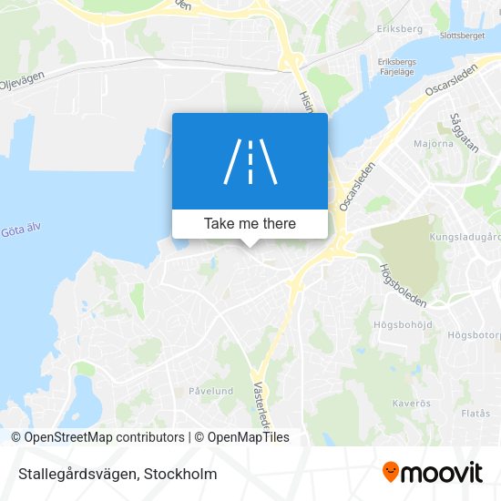 Stallegårdsvägen map
