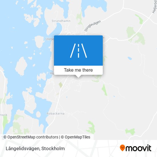 Långelidsvägen map