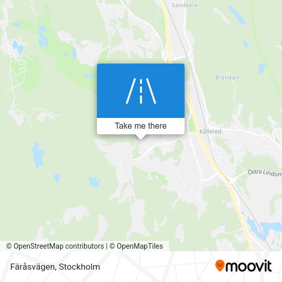 Färåsvägen map