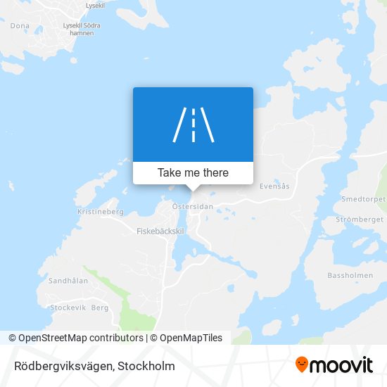 Rödbergviksvägen map