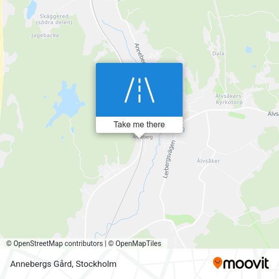 Annebergs Gård map