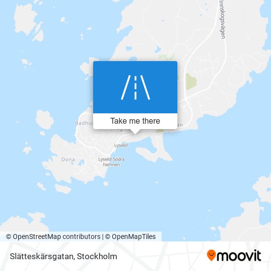 Slätteskärsgatan map