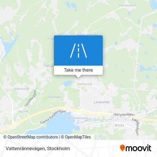 Vattenrännevägen map