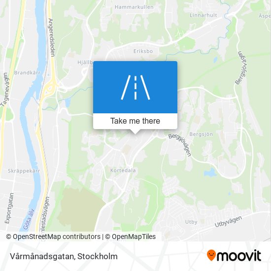 Vårmånadsgatan map