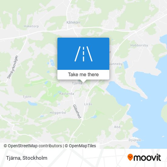 Tjärna map