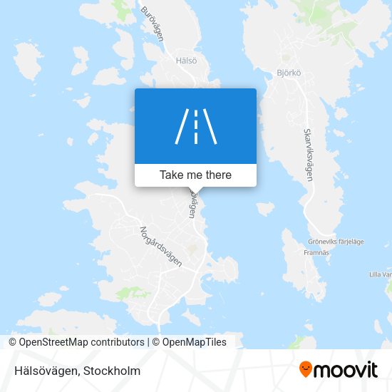 Hälsövägen map