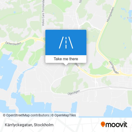 Kärrlyckegatan map