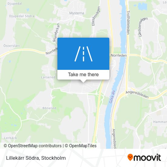 Lillekärr Södra map
