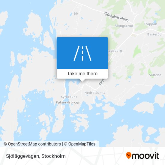 Sjöläggevägen map